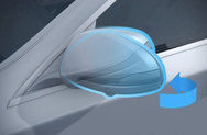 外后视镜自动折叠