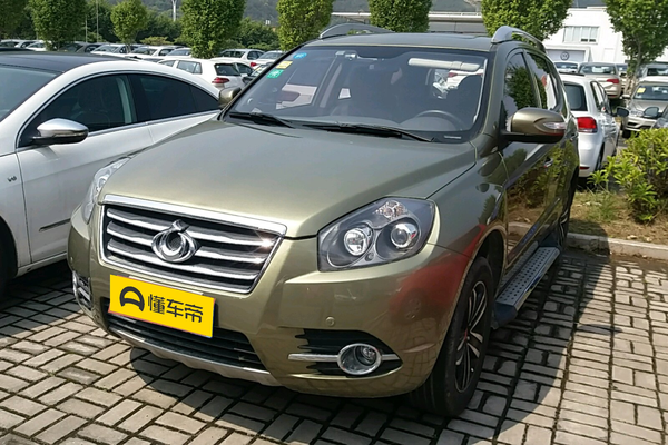 吉利GX7 2015款 运动版 1.8L 手动新精英型升级版 国V厂商_基本信息图