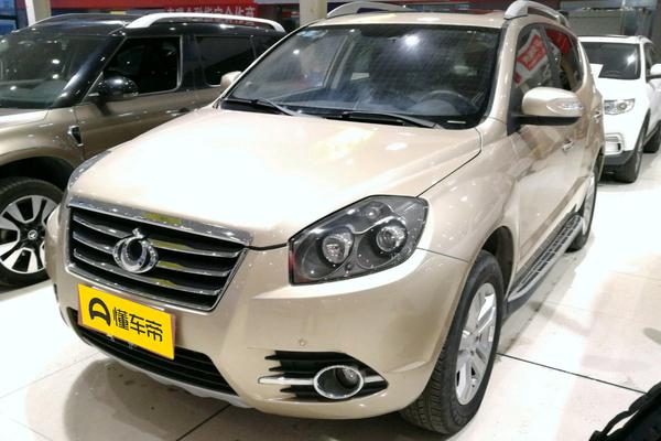 吉利GX7 2014款 2.0L 自动豪华型级别_基本信息图