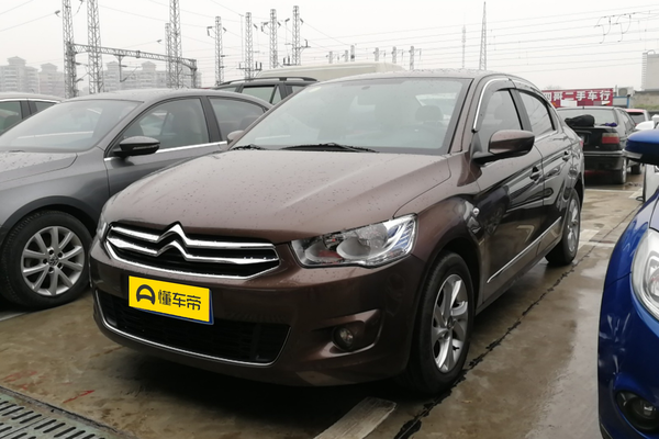 爱丽舍 2015款 质尚版 1.6L 自动舒适型座位数(个)_车身图