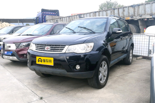 陆风X8 2011款 2.4L 汽油4X4豪华型前悬挂形式_底盘/转向图