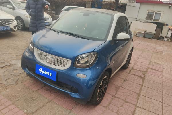 二手smart fortwo 2015款 1.0L 52千瓦硬顶激情版