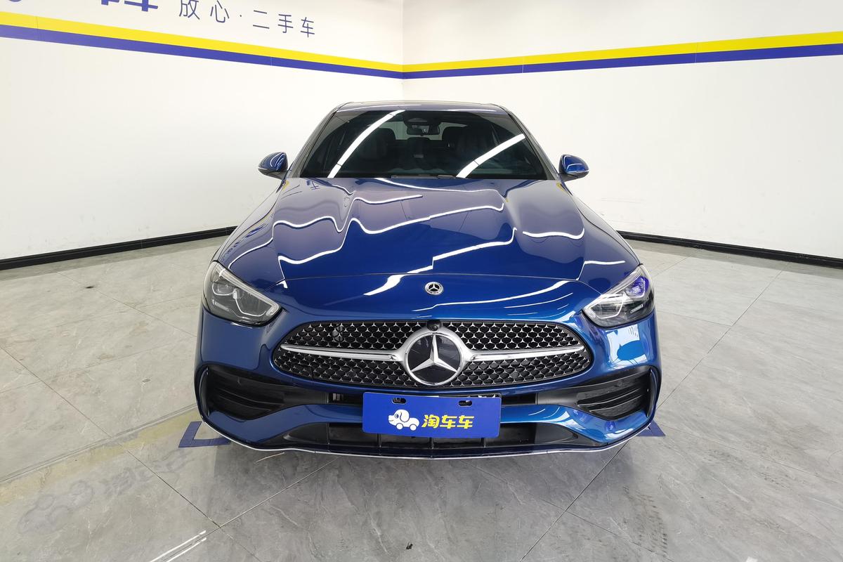 二手奔驰C级 2022款 改款 C 200 L 运动版图片3
