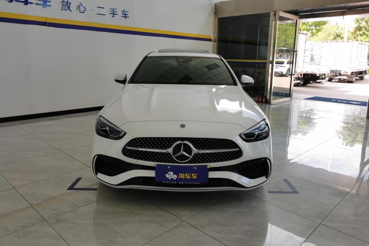 二手奔驰C级 2022款 改款 C 200 L 运动版图片3
