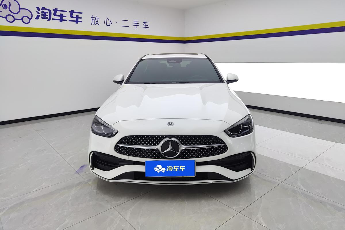 二手奔驰C级 2023款 改款 C 200 L 运动版图片3