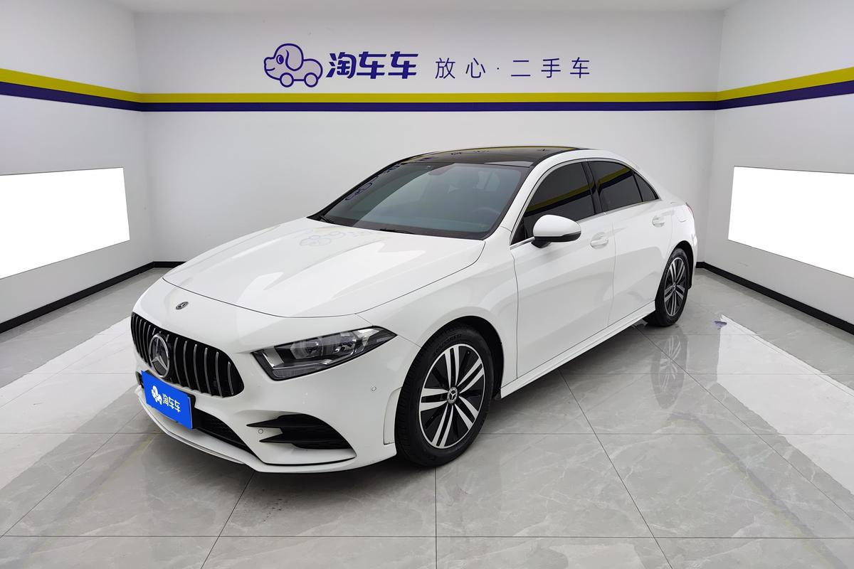 二手奔驰A级 2019款 A 180 L 运动轿车图片1