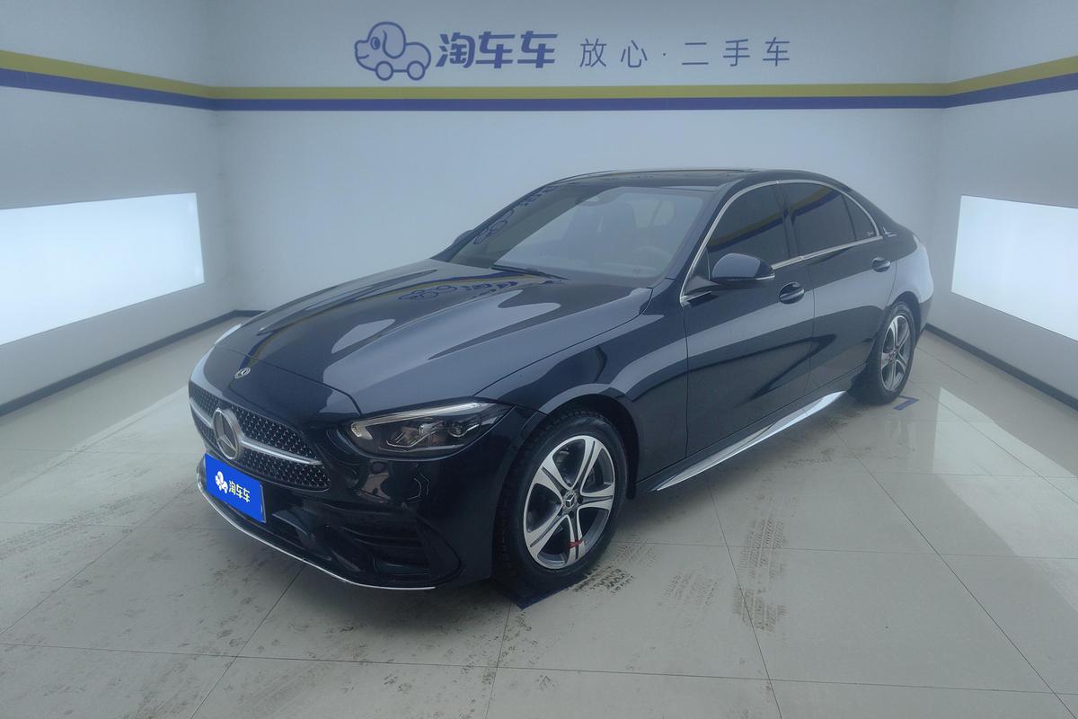 二手奔驰C级 2022款 C 200 L 运动版图片1