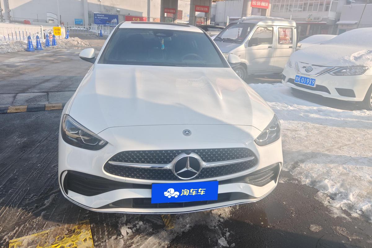 二手奔驰C级 2022款 改款 C 200 L 运动版图片3