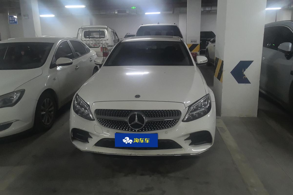 二手奔驰C级 2019款 C 180 L 时尚型运动版图片3