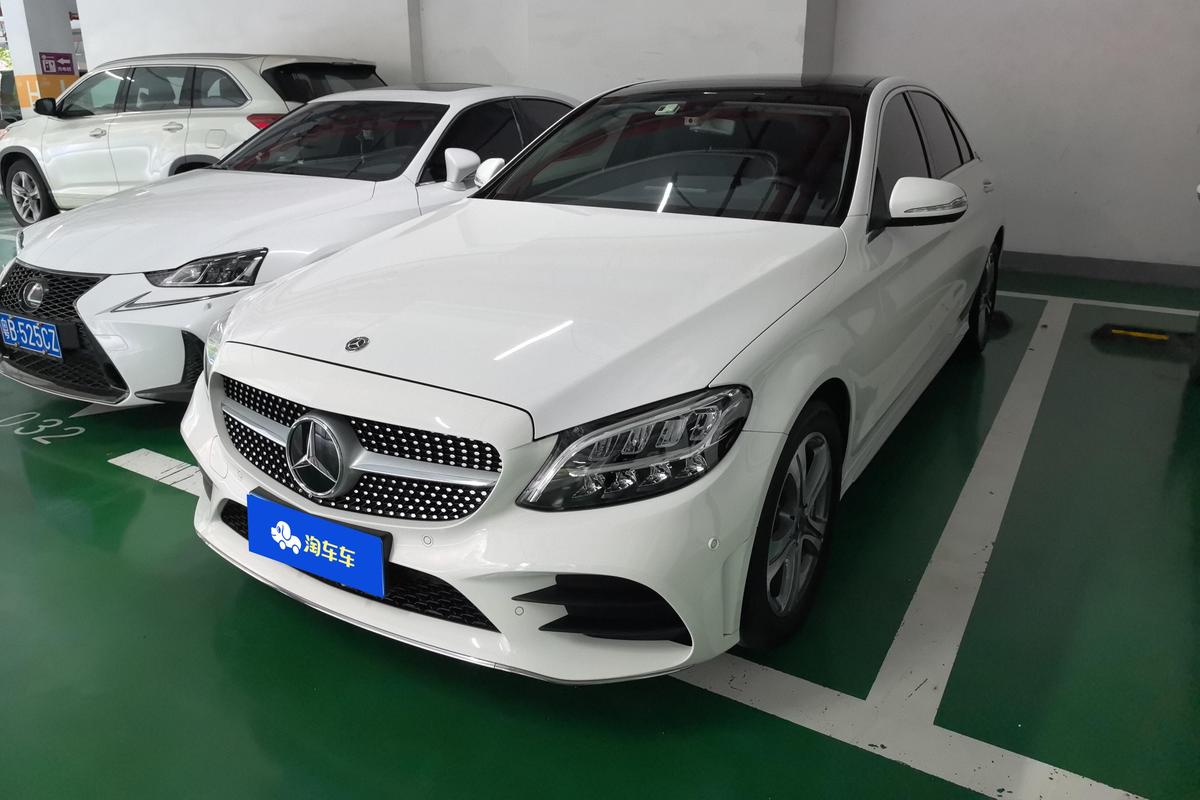 二手奔驰C级 2019款 改款 C 260 L 运动版图片1