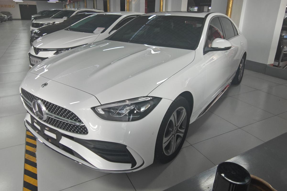 二手奔驰C级 2022款 改款 C 200 L 运动版图片1