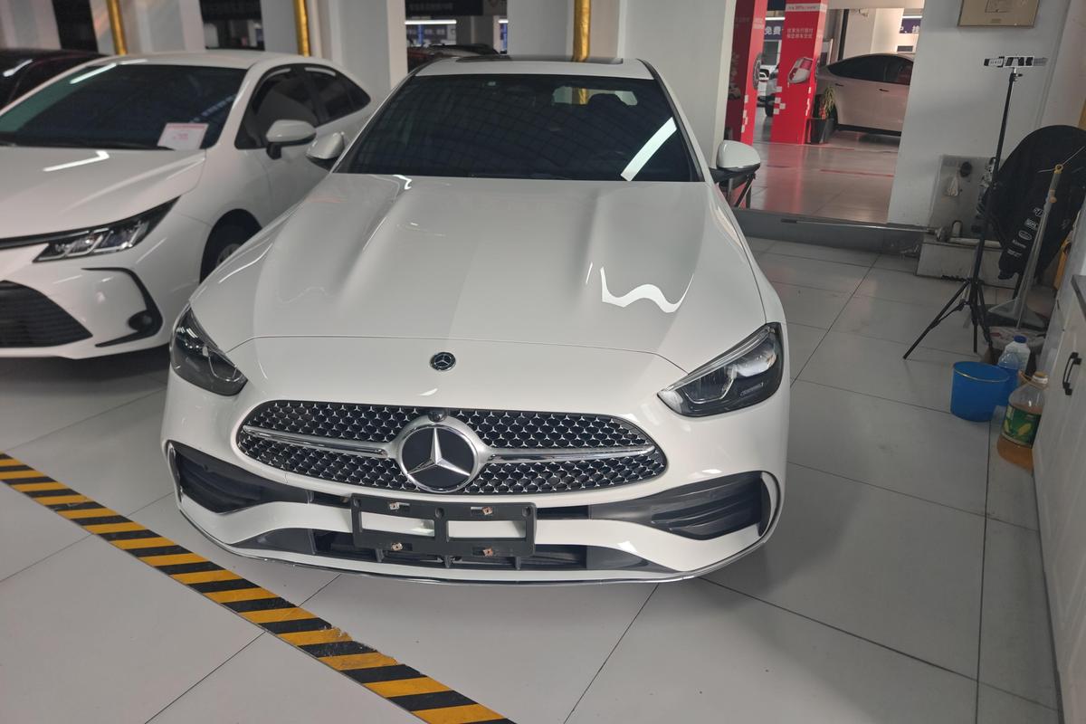 二手奔驰C级 2022款 改款 C 200 L 运动版图片3