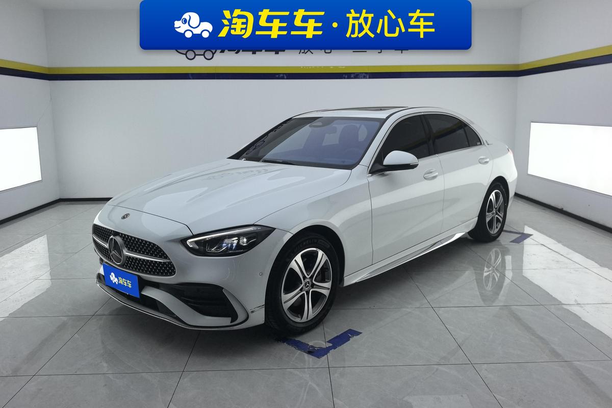 二手奔驰C级 2022款 C 200 L 运动版图片1