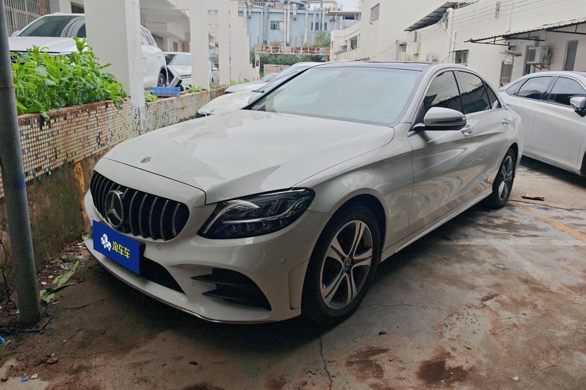 二手奔驰C级 2020款 改款 C 260 L 运动版图片1