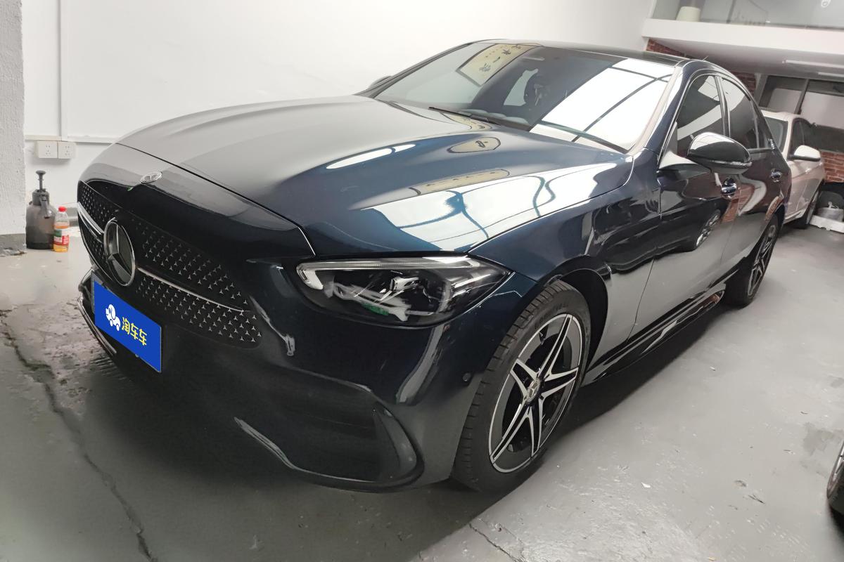 二手奔驰C级 2024款 C 260 L 皓夜运动版图片1