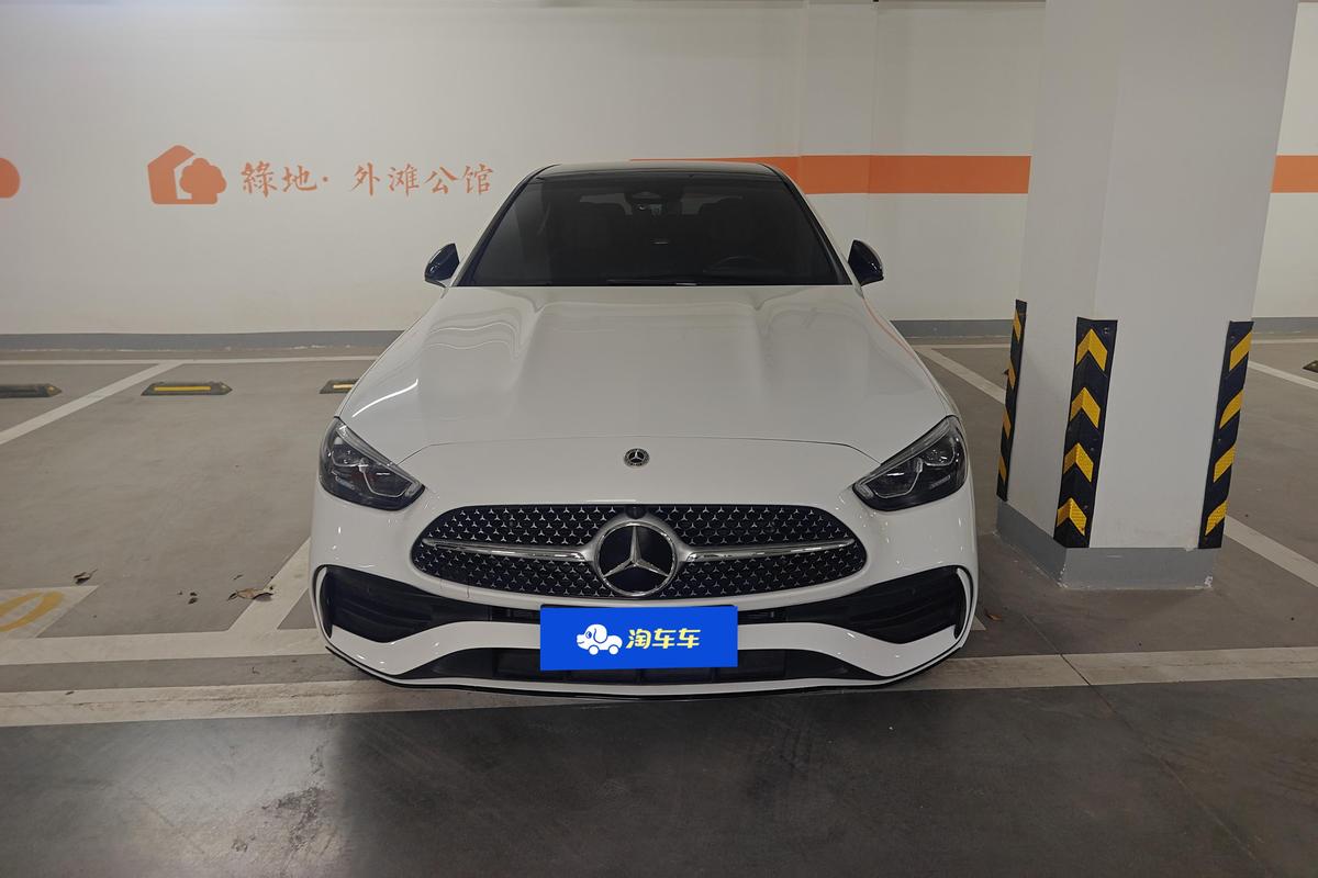 二手奔驰C级 2023款 C 260 L 皓夜运动版图片3