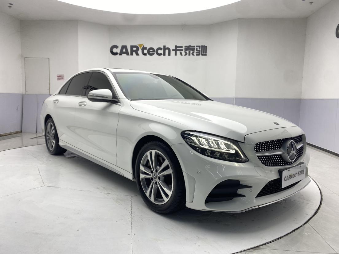 二手奔驰C级 2020款 改款 C 200 L 时尚型运动版图片2