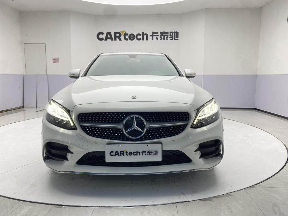 二手奔驰C级 2020款 改款 C 200 L 时尚型运动版图片3