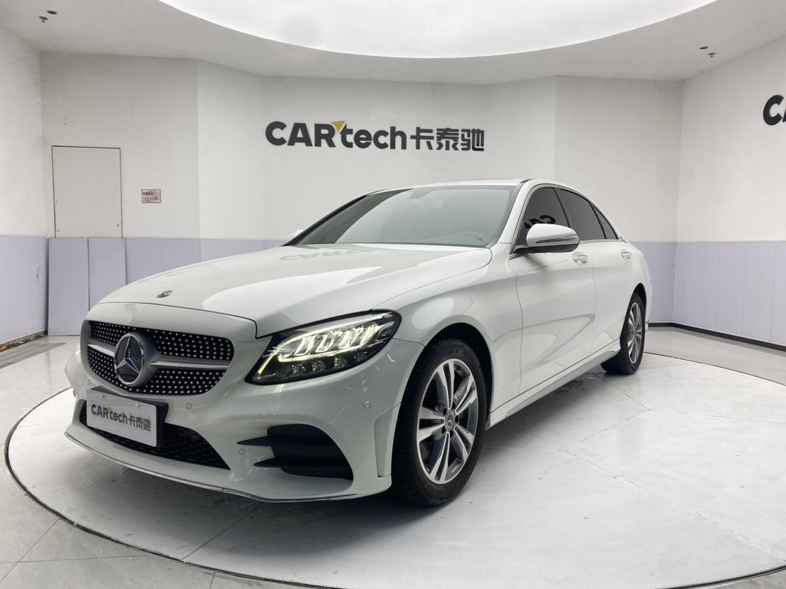 二手奔驰C级 2020款 改款 C 200 L 时尚型运动版图片1