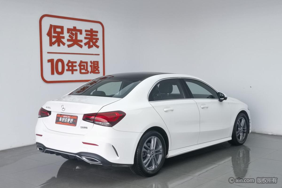 二手奔驰A级 2021款 改款 A 180 L 运动轿车图片2