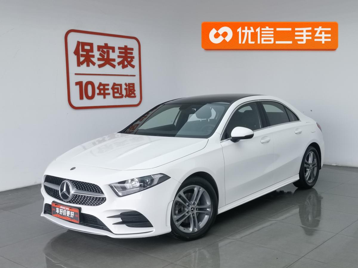 二手奔驰A级 2021款 改款 A 180 L 运动轿车图片1