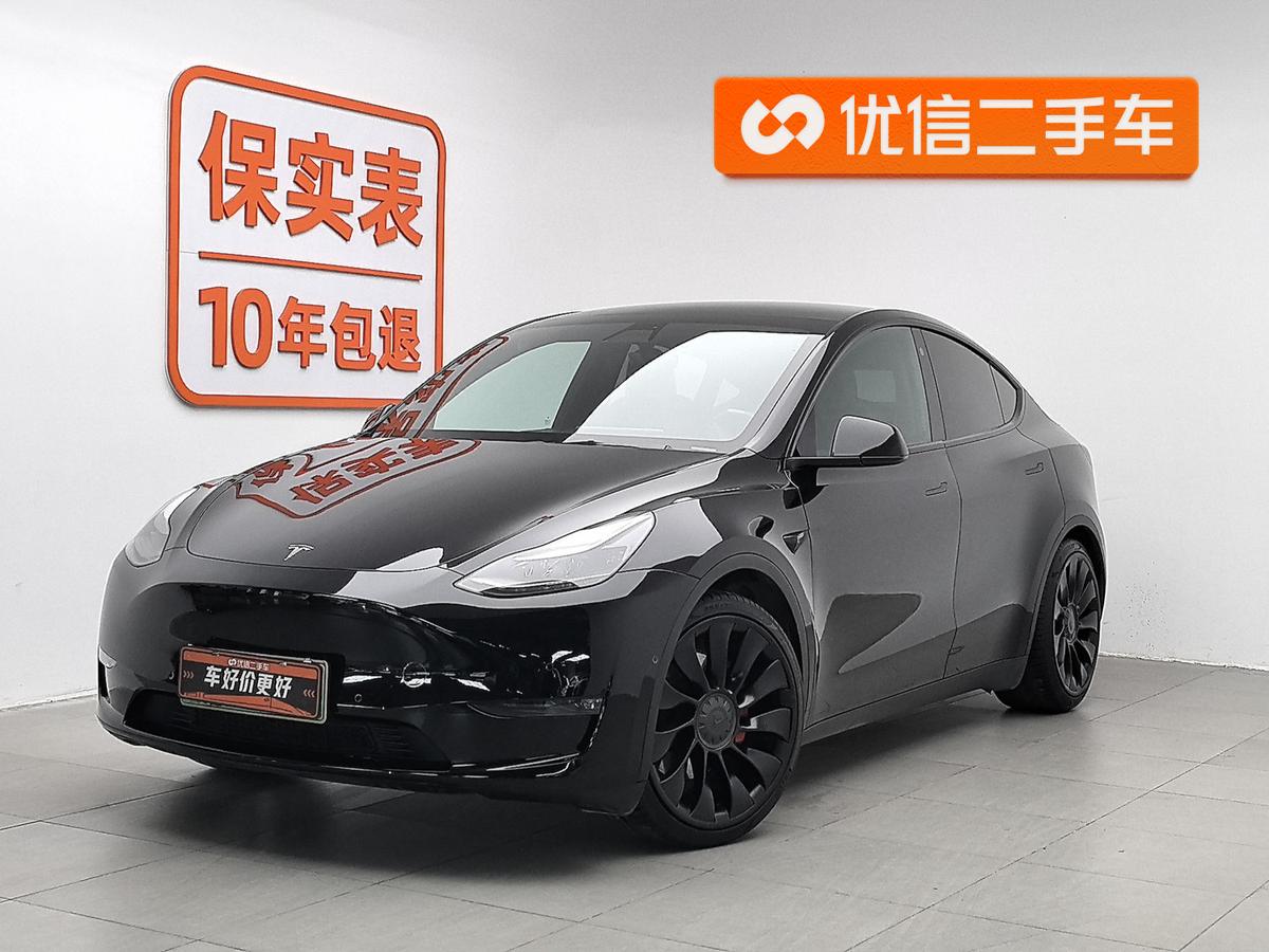 二手Model Y 2021款 Performance 高性能全轮驱动版图片1