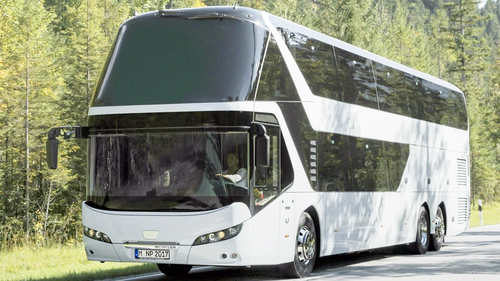 neoplan skyline新款大巴车,更加舒适更加豪华