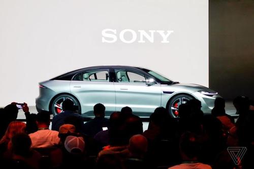 索尼推出一款名为Vision S的电动概念车