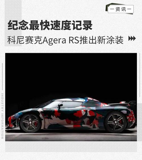 纪念最快速度记录 科尼赛克Agera RS推出新涂装
