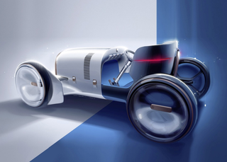 奔驰融合复古理念的电动概念车，完美结合纯电理念，美感炸裂图3