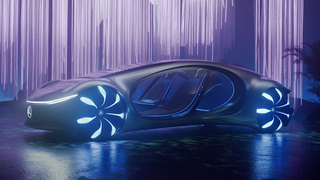 奔驰发布Vision AVTR概念车，受阿凡达电影启发的未来派电动汽车图3