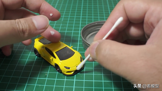 兰博基尼车模改造，改前玩具，改完就是艺术品！视频1