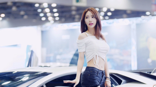 4K高清直拍韩国顶级车模林率雅视频1