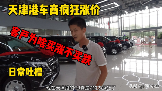 天津港车商疯狂涨价，客户为啥买涨不买跌？视频1
