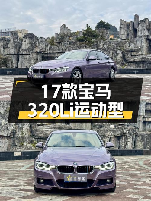 17年宝马320Li M运动型，8.6万公里一手车，圆你蓝天白云梦！