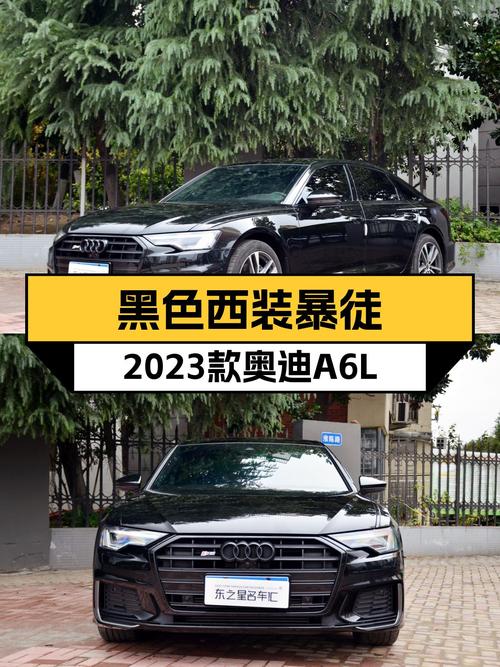黑色西装暴徒，2023款奥迪A6L一手准新车，宜商宜家！