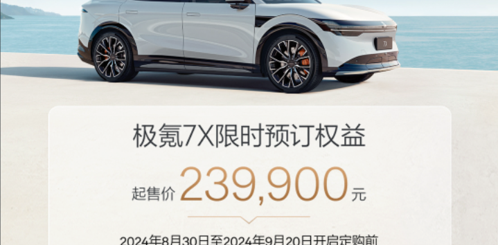 极氪7X正式售价预测话题封面图