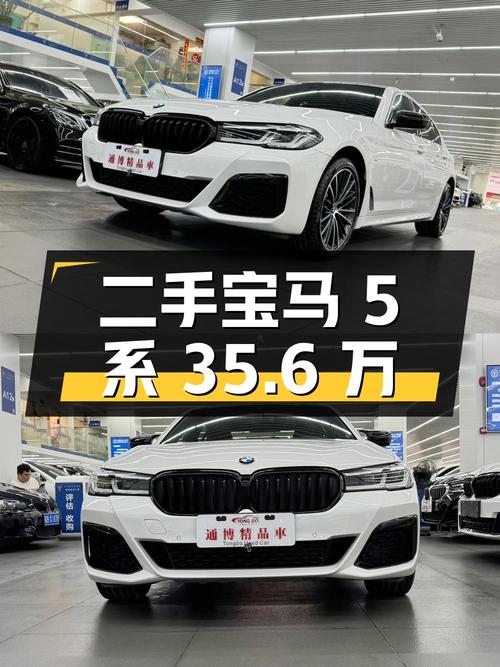 二手宝马 5 系：35.6 万，0 过户，非重大事故、非火烧、非水泡