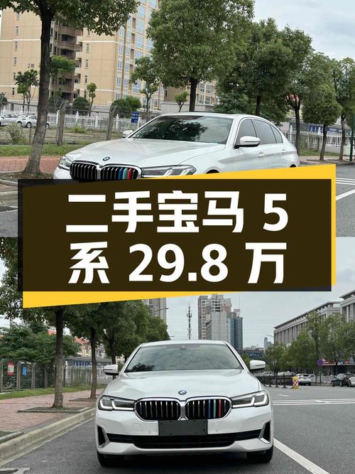 二手宝马 5 系，2021 款 530Li 领先型 豪华套装，29.8 万