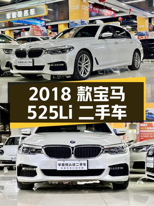 2018 款宝马 525Li 二手车：20 万出头拿下，8 万公里 0 过户