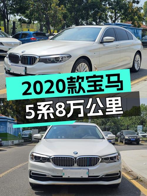 20.98万 2020款宝马 5系，8.4万公里白色中大型轿车