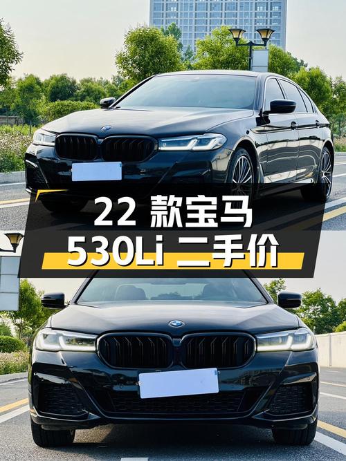 2022 款宝马 5 系 530Li 领先豪华套装版，二手报价 34.38 万