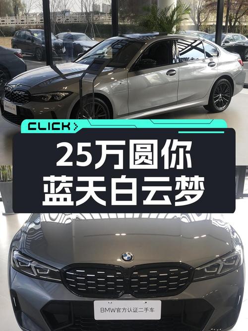宝马325Li M运动曜夜套装：25万预算圆你蓝天白云梦！