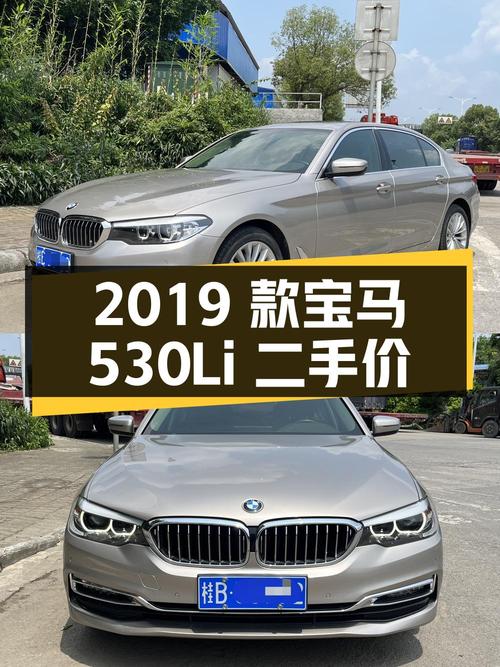 2019 款宝马 5 系 530Li 领先型 豪华套装，二手价格 23.98 万
