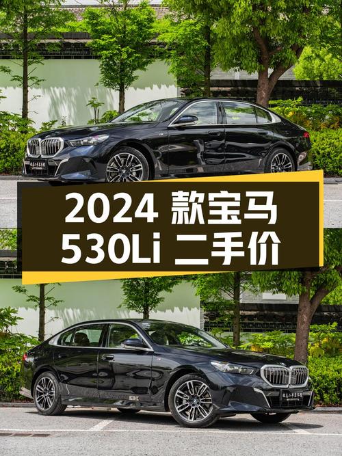 2024 款宝马 530Li 领先型 M 运动套装，二手报价 38.60 万