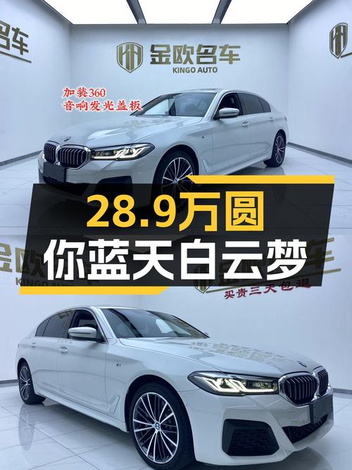 2021款宝马530Li，28.9万圆你蓝天白云梦，这配置动力香不香？