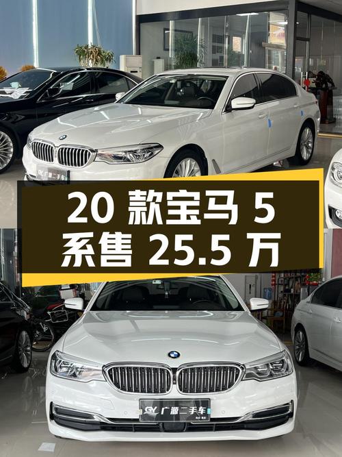 2020款宝马 5系，1次过户8.6万公里，保定车源仅售 25.5万！