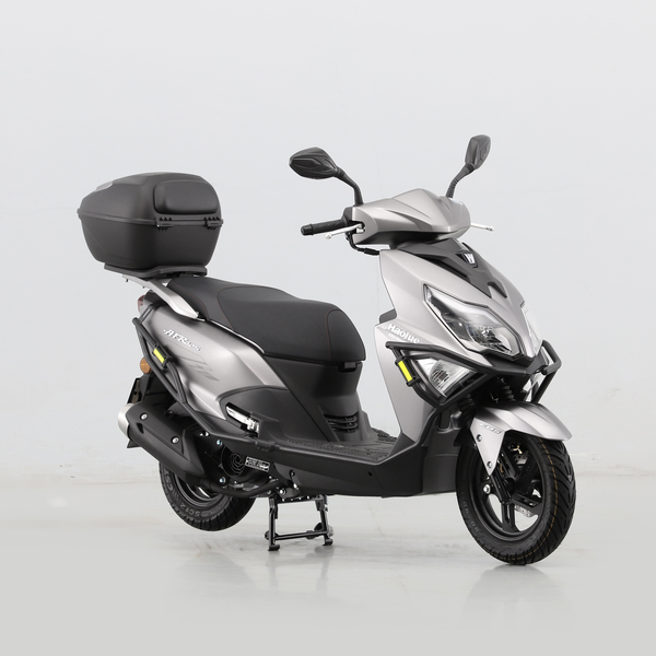 豪爵 AFR125 2023款 哑光快拆尾箱+碳钢护杠版厂商_基本信息图