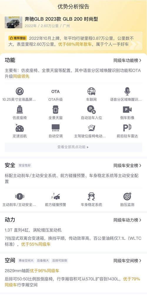 17万内拿下准新奔驰GLB，家用代步好选择！