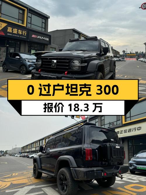 0过户的坦克300报价18.3万！黑色3.5万公里 21款征服者